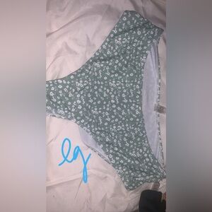 green bikini bottoms